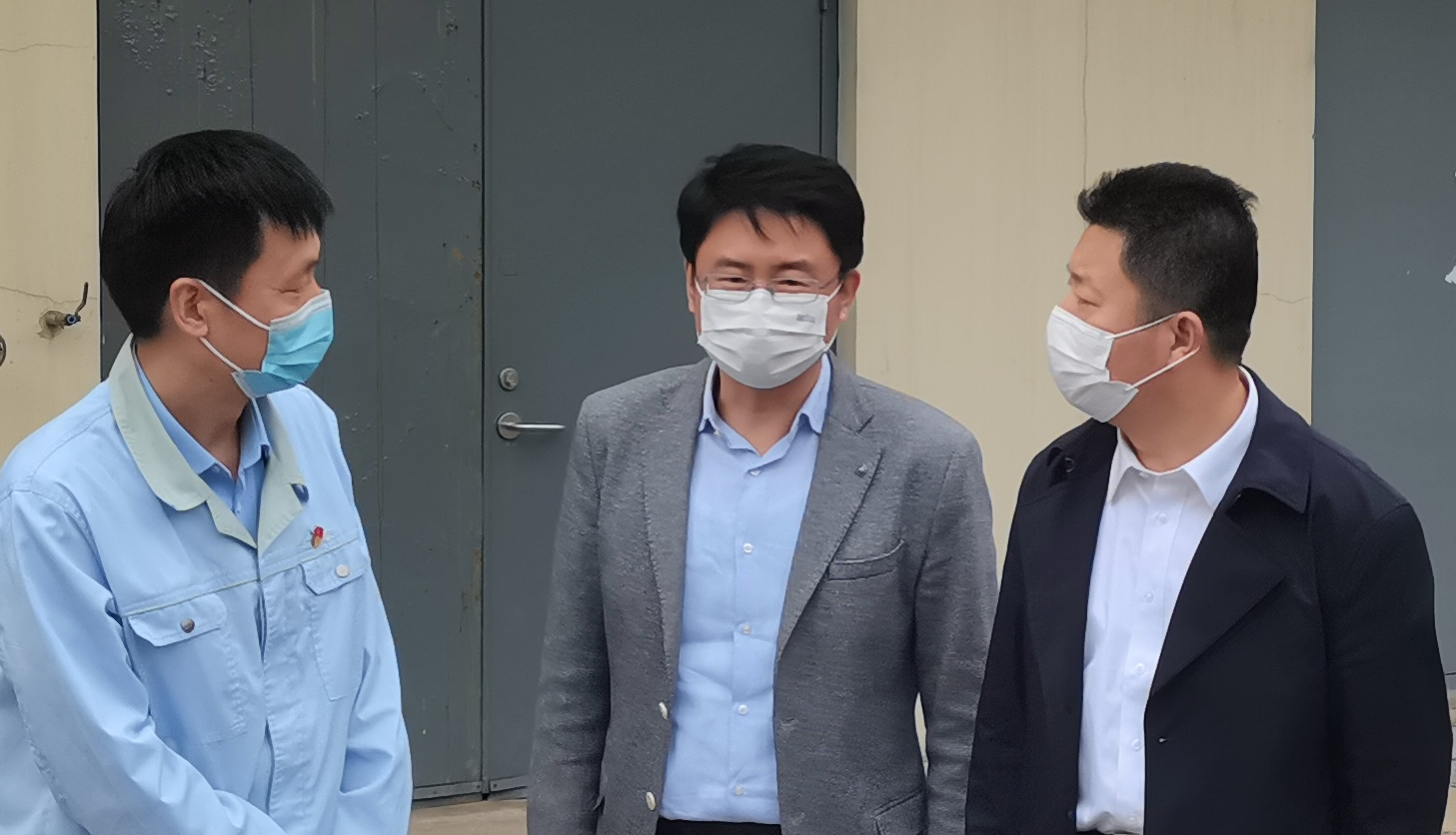 西青區(qū)副區(qū)長(zhǎng)馬杰一行蒞臨中國(guó)大冢檢查指導(dǎo)